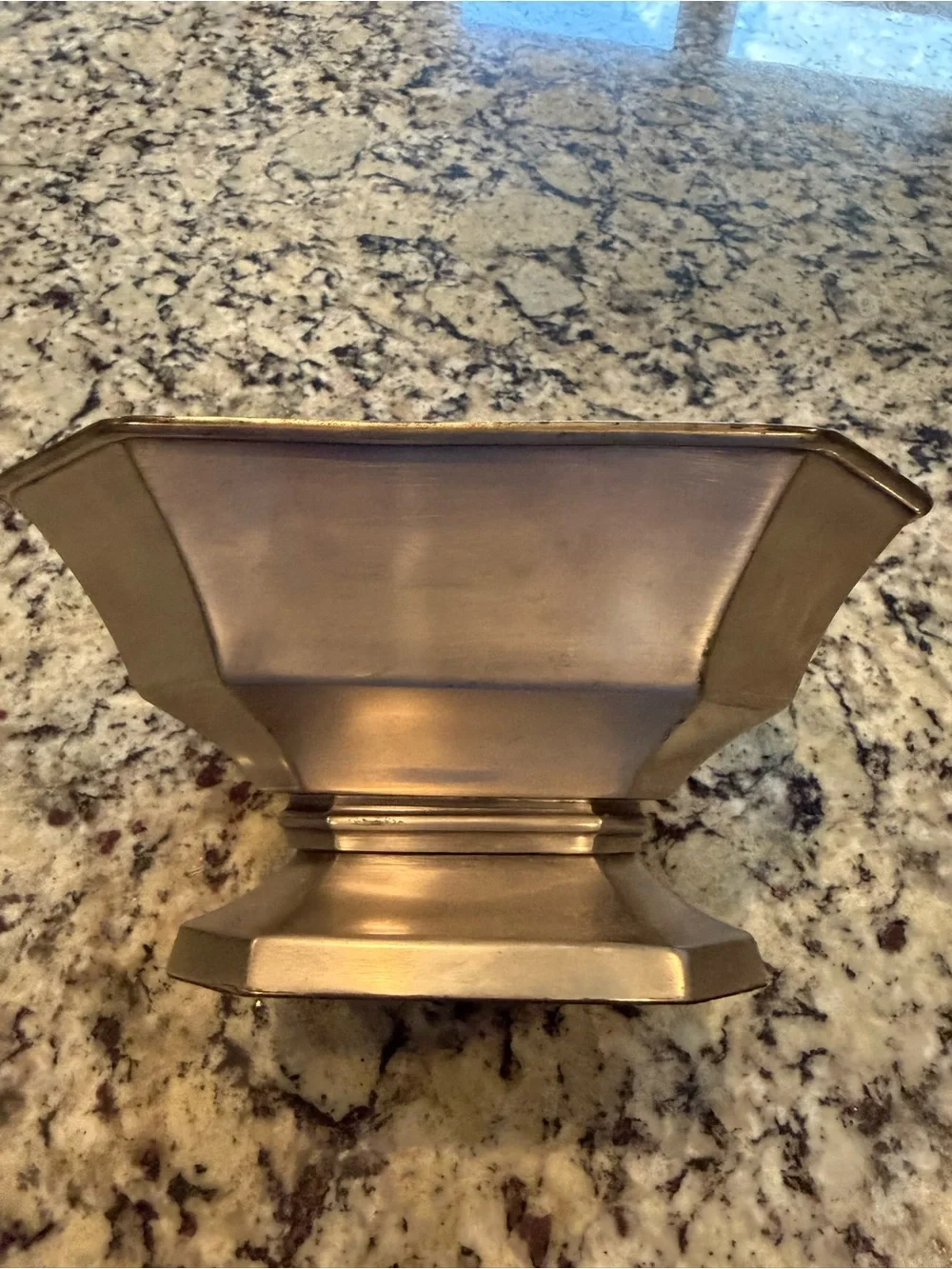 Pottery Barn octagonal bowl